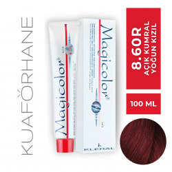 KLERAL MAGİCOLOR SAÇ BOYASI 100 ML  8.60R  AÇIK KUMRAL YOĞUN KIZIL