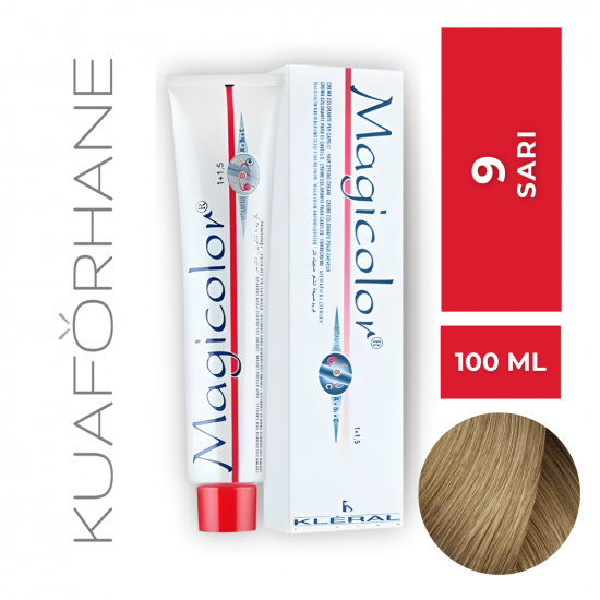 KLERAL MAGİCOLOR SAÇ BOYASI 100 ML 9 SARI
