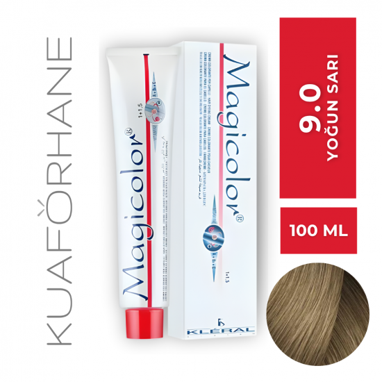 KLERAL MAGİCOLOR SAÇ BOYASI 100 ML 9.0 YOĞUN SARI