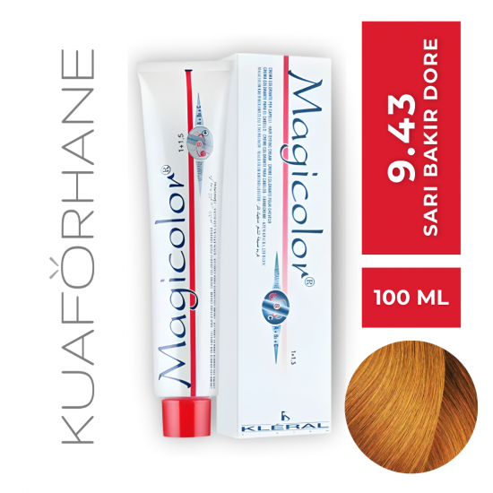 KLERAL MAGİCOLOR SAÇ BOYASI 100 ML  9.43  SARI BAKIR DORE