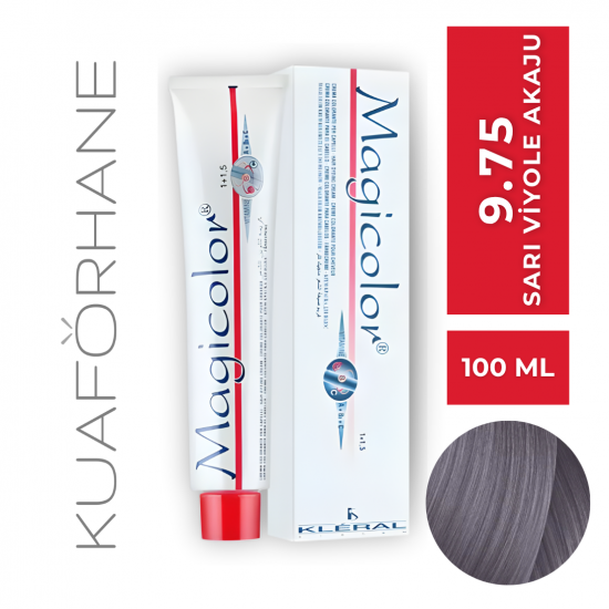 KLERAL MAGİCOLOR SAÇ BOYASI 100 ML  9.75  SARI VİYOLE AKAJU