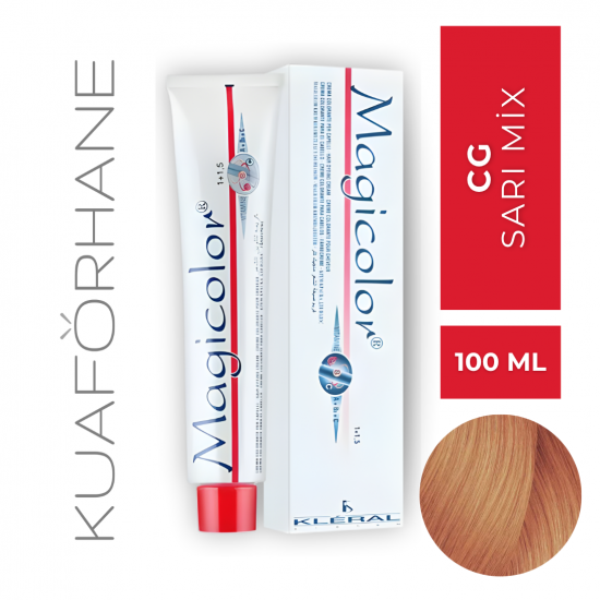 KLERAL MAGİCOLOR SAÇ BOYASI 100 ML  CG - SARI MİX