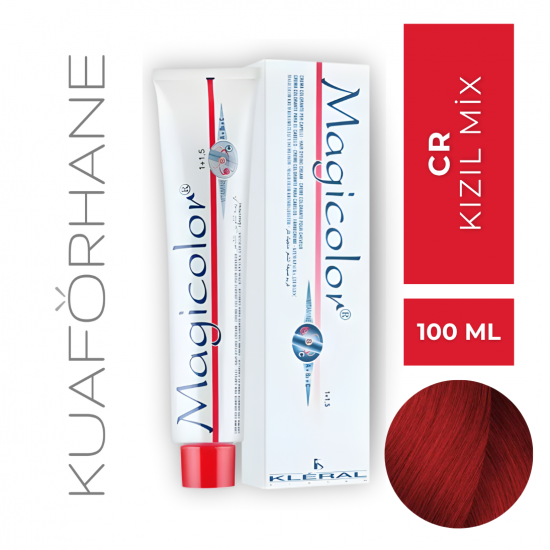 KLERAL MAGİCOLOR SAÇ BOYASI 100 ML  CR - KIZIL MİX