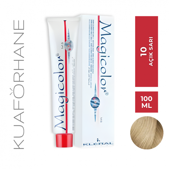 KLERAL MAGİCOLOR SAÇ BOYASI 100 ML 10 AÇIK SARI