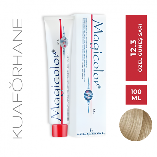 KLERAL MAGİCOLOR SAÇ BOYASI 100 ML 12.3  ÖZEL GÜNEŞ SARI