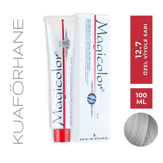 KLERAL MAGİCOLOR SAÇ BOYASI 100 ML 12.7 ÖZEL VİYOLE SARI
