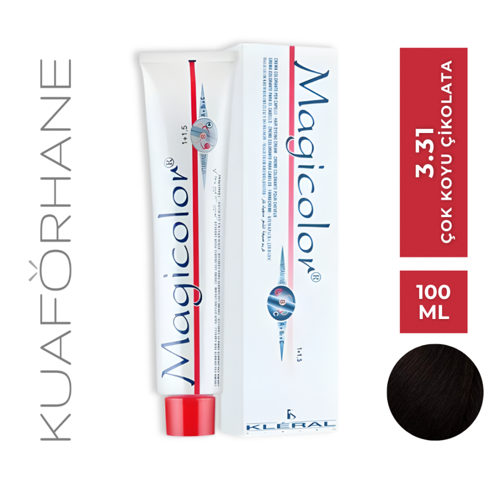 KLERAL MAGİCOLOR SAÇ BOYASI 100 ML 3.31 ÇOK KOYU ÇİKOLATA