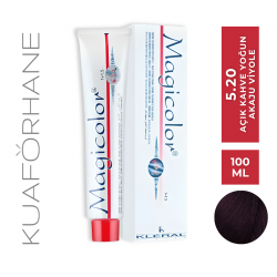 KLERAL MAGİCOLOR SAÇ BOYASI 100 ML 5.20 AÇIK KAHVE YOĞUN AKAJU VİYOLE