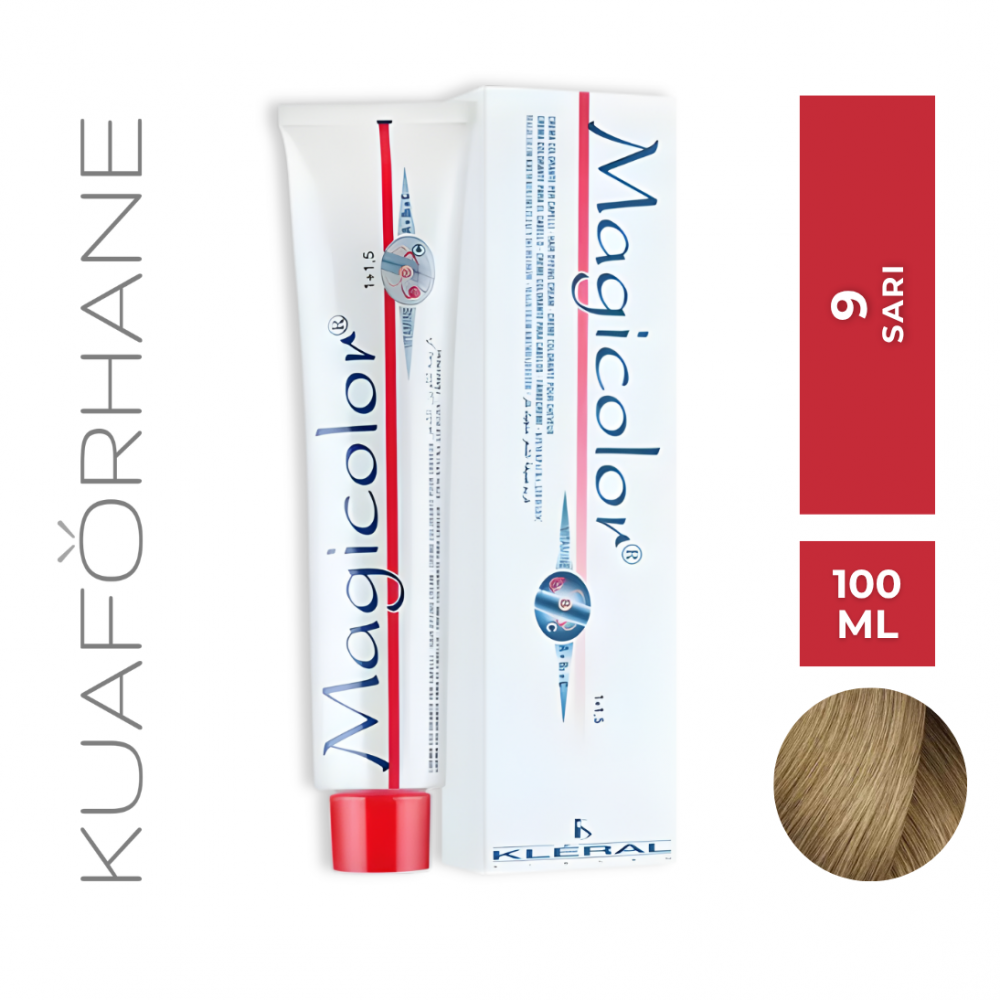 KLERAL MAGİCOLOR SAÇ BOYASI 100 ML 9 SARI