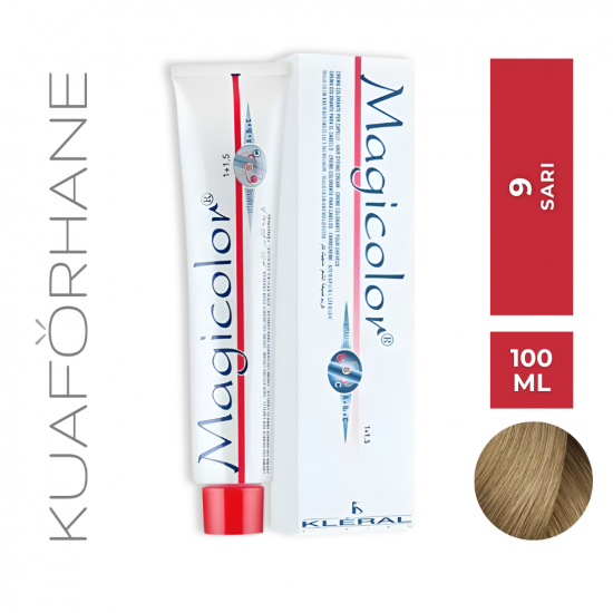 KLERAL MAGİCOLOR SAÇ BOYASI 100 ML 9 SARI
