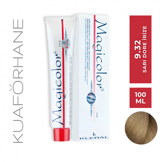 KLERAL MAGİCOLOR SAÇ BOYASI 100 ML 9.32 SARI DORE İRİZE