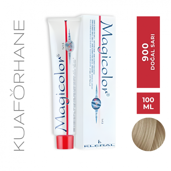 KLERAL MAGİCOLOR SAÇ BOYASI 100 ML 900 SARI DOĞAL