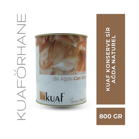 KUAF KONSERVE SİR AĞDA NATUREL 800 GR