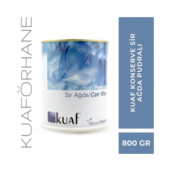 KUAF KONSERVE SİR AĞDA PUDRALI 800 GR
