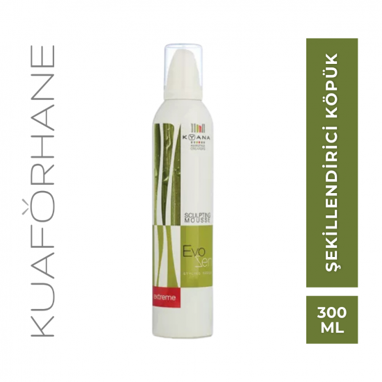 KYANA EVO ZEN SCULPTİNG MOUSSE EXTREME ÇOK GÜÇLÜ TUTUCU GÜÇLENDİRİCİ ŞEKİLLENDİRİCİ KÖPÜK 300 ML