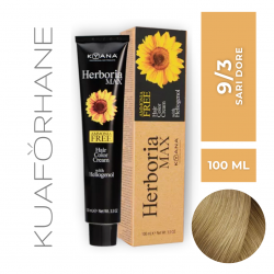 KYANA HERBORIA MAX  AMONYAKSIZ SAÇ BOYASI 100 ML  9/3  SARI DORE