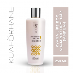 KYANA LİFE BOX SHAMPOO DRY HAİR KURU YIPRANMIŞ VE KEPEKLİ SAÇLAR İÇİN ŞAMPUAN 250 ML