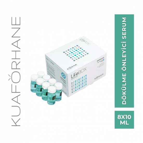 KYANA LİFE BOX DÖKÜLME ÖNLEYİCİ SERUM 8x10 ML