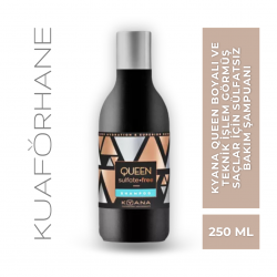 KYANA QUEEN BOYALI VE TEKNİK İŞLEM GÖRMÜŞ SAÇLAR İÇİN SÜLFATSIZ BAKIM ŞAMPUANI 250 ML