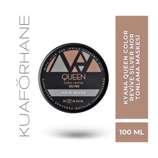 KYANA QUEEN COLOR REVIVE SILVER MOR TONLAMA MASKESİ 100 ML