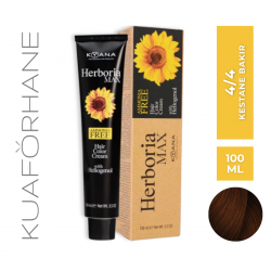 KYANA HERBORIA MAX AMONYAKSIZ SAÇ BOYASI 100 ML 4/4 KESTANE BAKIR