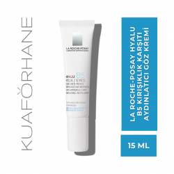 LA ROCHE-POSAY  HYALU B5 KIRIŞIKLIK KARŞITI AYDINLATICI GÖZ KREMİ 15 ML