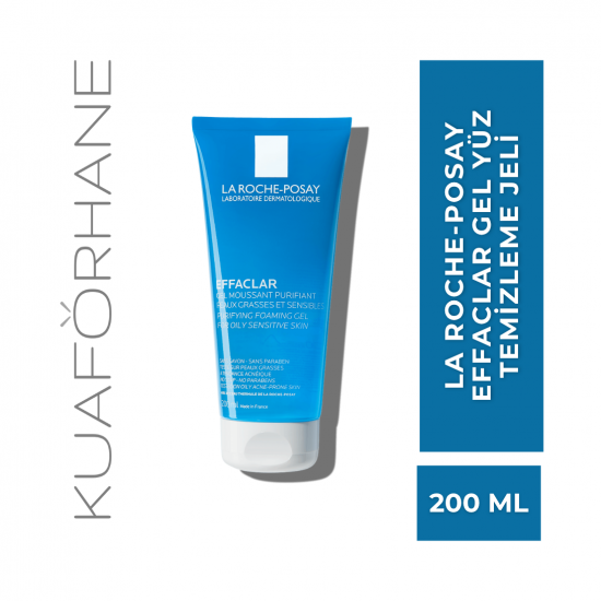 LA ROCHE-POSAY EFFACLAR GEL YÜZ TEMİZLEME JELİ 200 ML