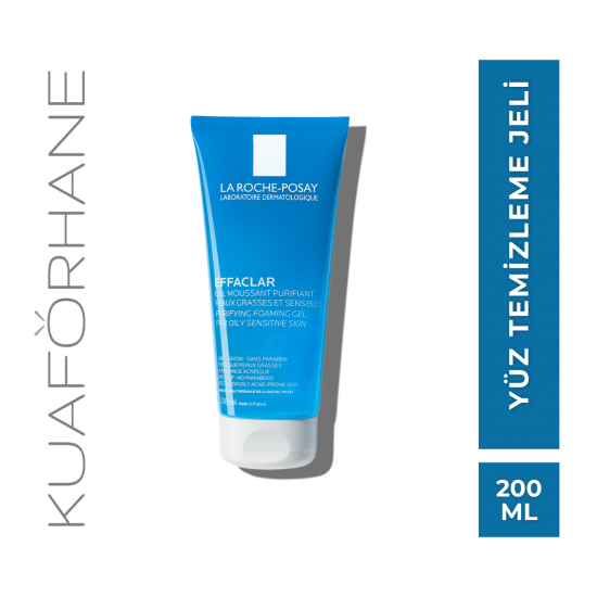 LA ROCHE-POSAY EFFACLAR GEL YÜZ TEMİZLEME JELİ 200 ML