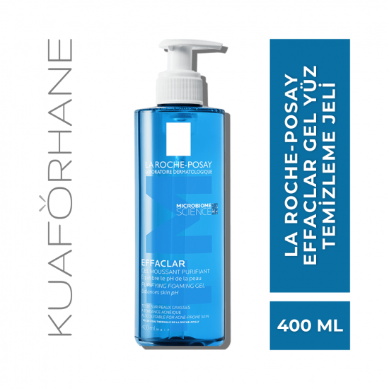 LA ROCHE-POSAY EFFACLAR GEL YÜZ TEMİZLEME JELİ 400 ML