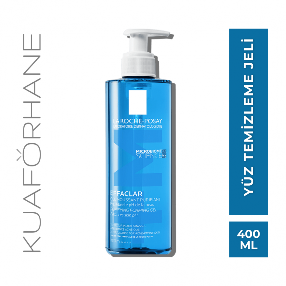 LA ROCHE-POSAY EFFACLAR GEL YÜZ TEMİZLEME JELİ 400 ML