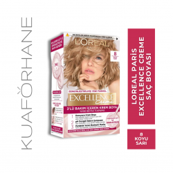 LOREAL PARIS EXCELLENCE CREME 8 KOYU SARI SAÇ BOYASI