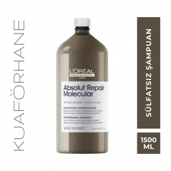 LOREAL ABSOLUT REPAIR MOLECULAR TÜM YIPRANMIŞ SAÇLAR İÇİN ONARICI VE GÜÇLENDİRİCİ SÜLFATSIZ ŞAMPUAN 1500 ML