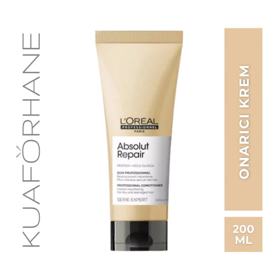 LOREAL ABSOLUT REPAIR  KURU VE YIPRANMIŞ SAÇLAR İÇİN ONARICI KREM 200 ML