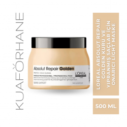 LOREAL ABSOLUT REPAIR GOLDEN KURU VE YIPRANMIŞ SAÇLAR İÇİN ONARICI LIGHT MASKE 500 ML