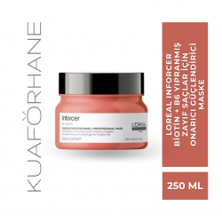 LOREAL INFORCER BİOTIN + B6 YIPRANMIŞ ZAYIF SAÇLAR İÇİN ONARICI GÜÇLENDİRİCİ MASKE 250 ML