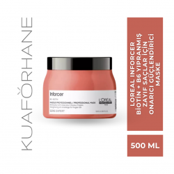 LOREAL INFORCER BİOTIN + B6 YIPRANMIŞ ZAYIF SAÇLAR İÇİN ONARICI GÜÇLENDİRİCİ MASKE 500 ML