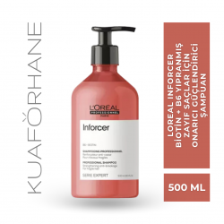 LOREAL INFORCER BİOTIN + B6 YIPRANMIŞ ZAYIF SAÇLAR İÇİN ONARICI GÜÇLENDİRİCİ ŞAMPUAN 500 ML