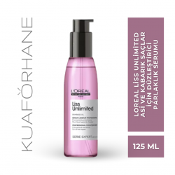 LOREAL LISS UNLIMITED  ASİ VE KABARIK SAÇLAR İÇİN DÜZLEŞTİRİCİ PARLAKLIK SERUMU 125 ML