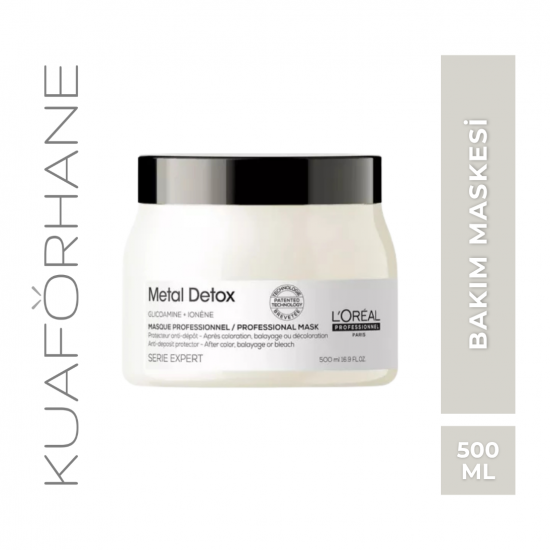LOREAL METAL DETOX RENKLENDİRME SONRASI ARINDIRICI BAKIM MASKESİ 500 ML