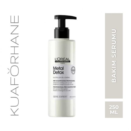 LOREAL METAL DETOX ŞAMPUAN ÖNCESİ BAKIM SERUMU 250 ML