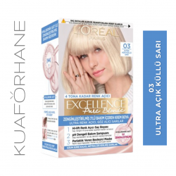 LOREAL PARIS EXCELLENCE CREME 03 ULTRA AÇIK KÜLLÜ SARI