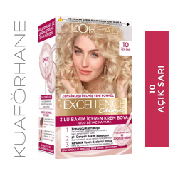 LOREAL PARIS EXCELLENCE CREME 10 AÇIK SARI SAÇ BOYASI