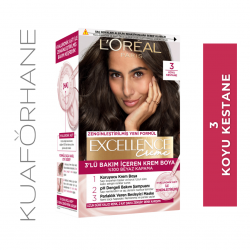 LOREAL PARIS EXCELLENCE CREME 3 KOYU KESTANE SAÇ BOYASI