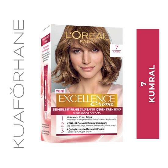 LOREAL PARIS EXCELLENCE CREME 7 KUMRAL SAÇ BOYASI