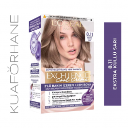 LOREAL PARIS EXCELLENCE COOL CREME 8.11 EKSTRA KÜLLÜ SARI
