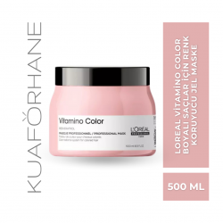 LOREAL VİTAMİNO COLOR  BOYALI SAÇLAR İÇİN RENK KORUYUCU JEL MASKE 500 ML
