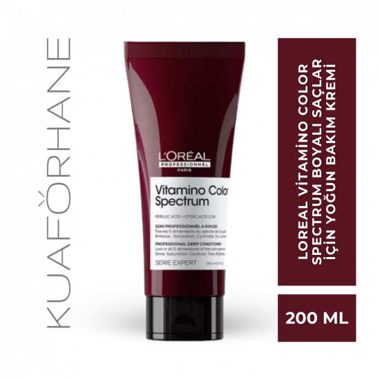LOREAL VİTAMİNO COLOR SPECTRUM BOYALI SAÇLAR İÇİN YOĞUN BAKIM KREMİ 200 ML