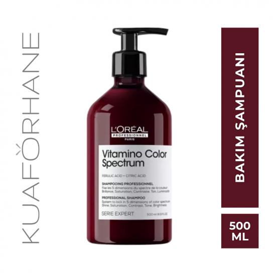 LOREAL VİTAMİNO COLOR SPECTRUM BOYALI SAÇLAR İÇİN BAKIM ŞAMPUANI 500 ML
