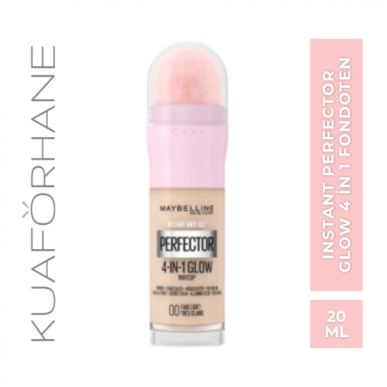 MAYBELLINE NEW YORK INSTANT PERFECTOR GLOW 4 İN 1 FONDÖTEN 00 FAIR LIGHT 20 ML