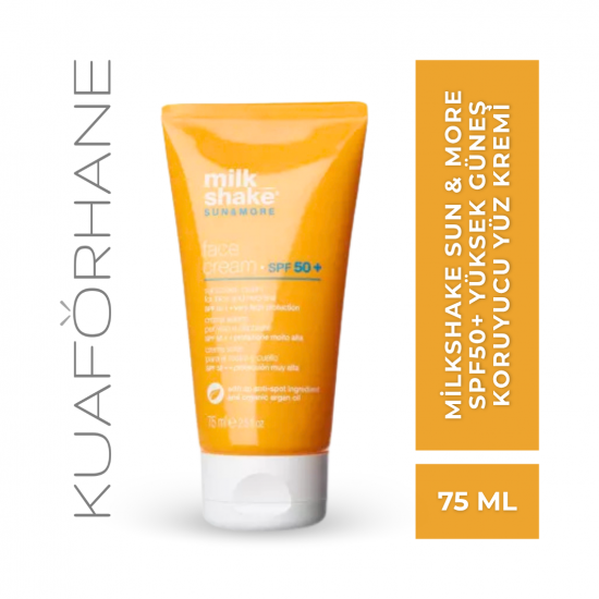 MİLK-SHAKE SUN & MORE SPF50+ YÜKSEK GÜNEŞ KORUYUCU YÜZ KREMİ 75 ML